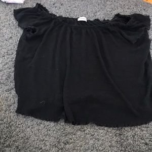 Black off the shoulders